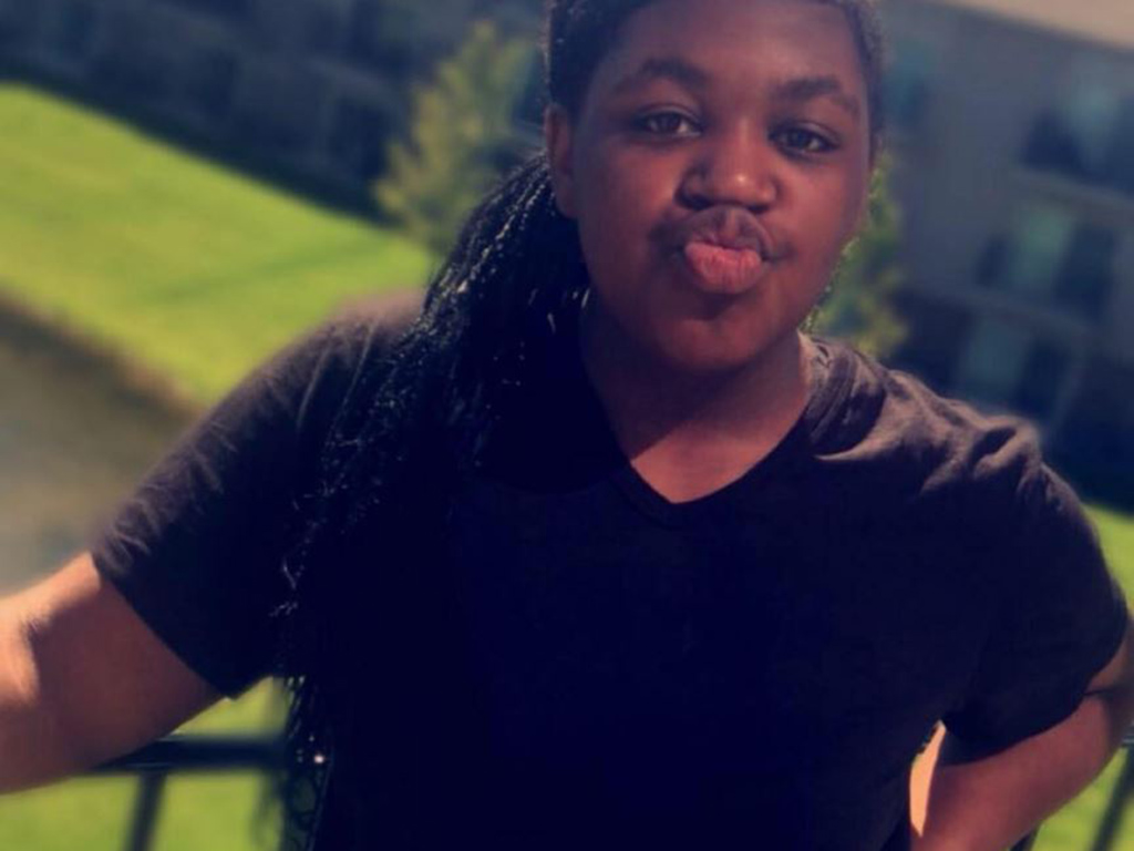 Timiyah Landers was attempting the viral 'fire challenge' that involves pouring rubbing alcohol on yourself, lighting it on fire and filming it. 