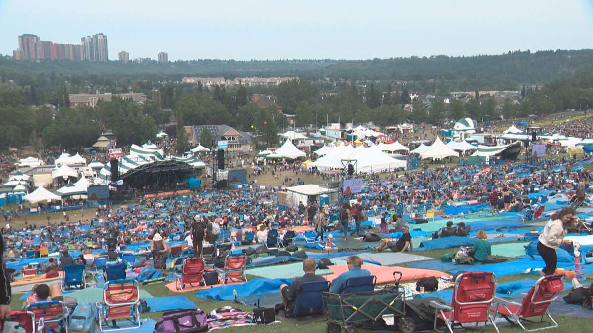 The Edmonton Folk Music Festival on Saturday, August 11, 2018.