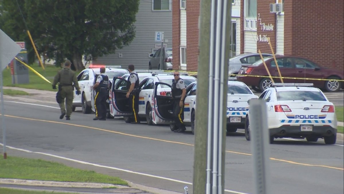 Police in Fredericton were advising residents to stay inside and lock their doors, while they investigated a shooting in the Brookside Drive area that killed at least four people.