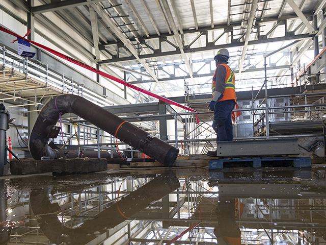 Work continues on the construction of the Chinook Power Station. Completion is scheduled for late 2019.