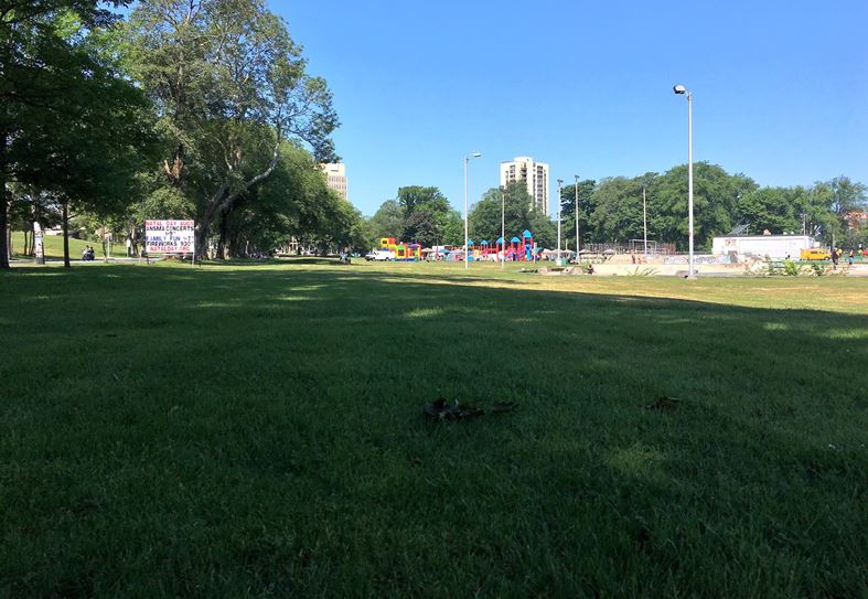 Halifax Regional Police say the fight broke out at the Halifax Common Sunday around 9:50 p.m. 