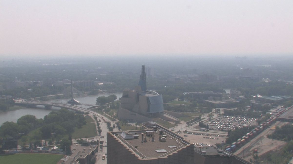 Smoke in the air will thin out as the day goes on, but could hang on for a few days.