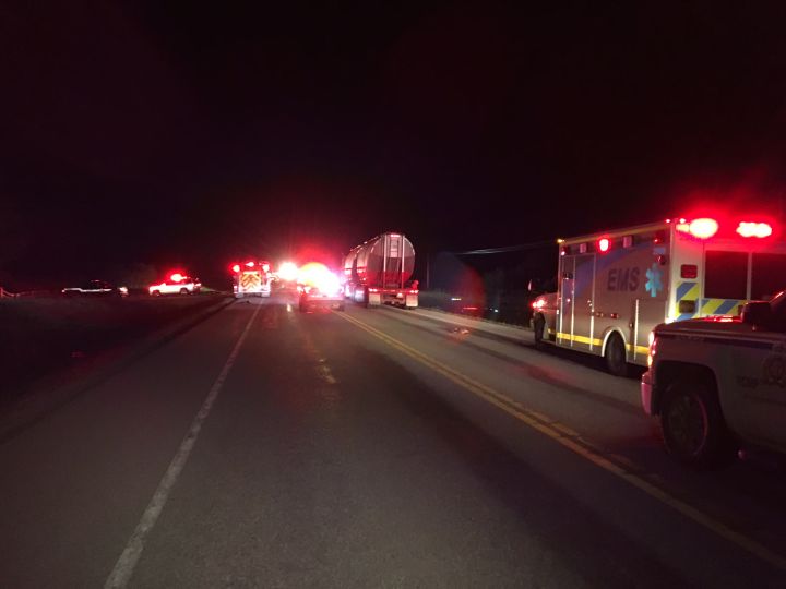 RCMP are investigating a serious collision on Highway 22 near Highway 22X west of Calgary Tuesday.