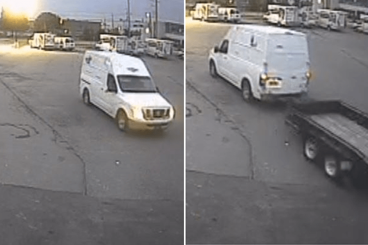 Peel Regional Police are looking looking for a white Nissan NV Cargo van in their investigation of a fatal hit and run on Wednesday.