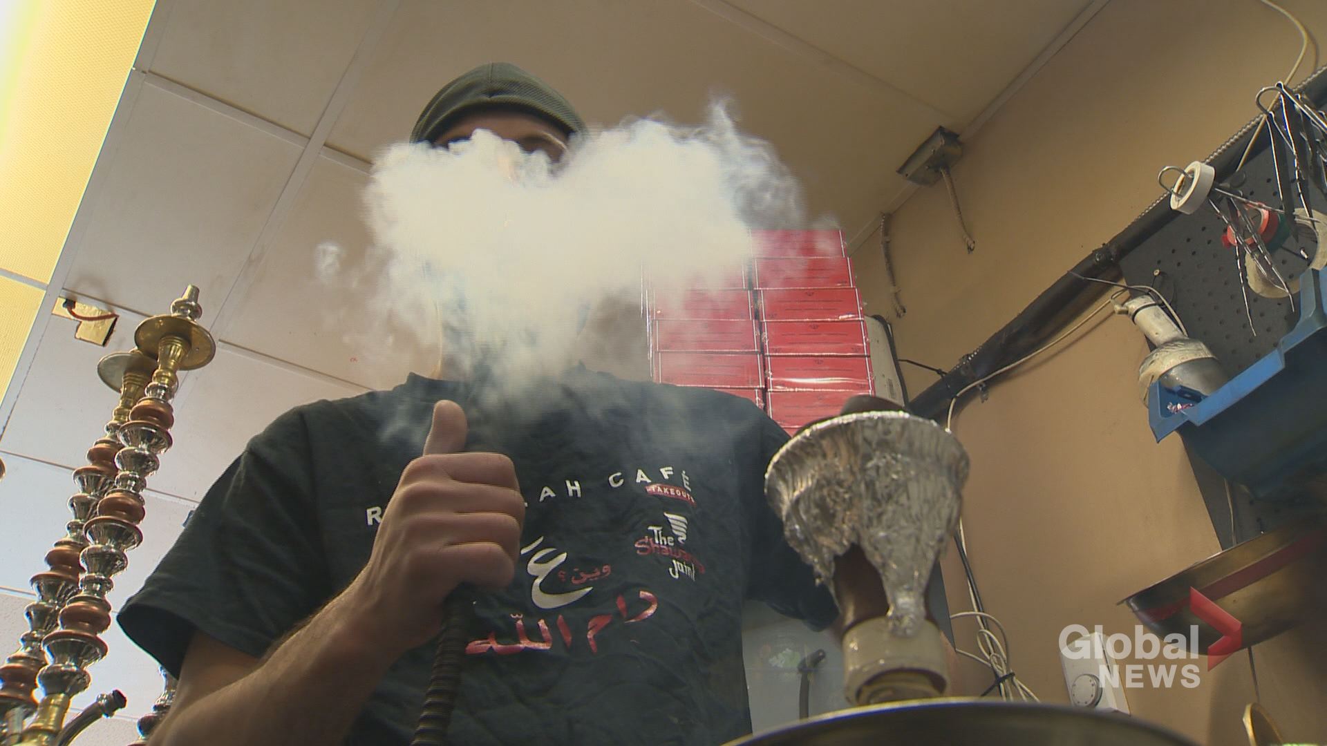 Smoking shisha in bars, lounges officially banned in Edmonton as