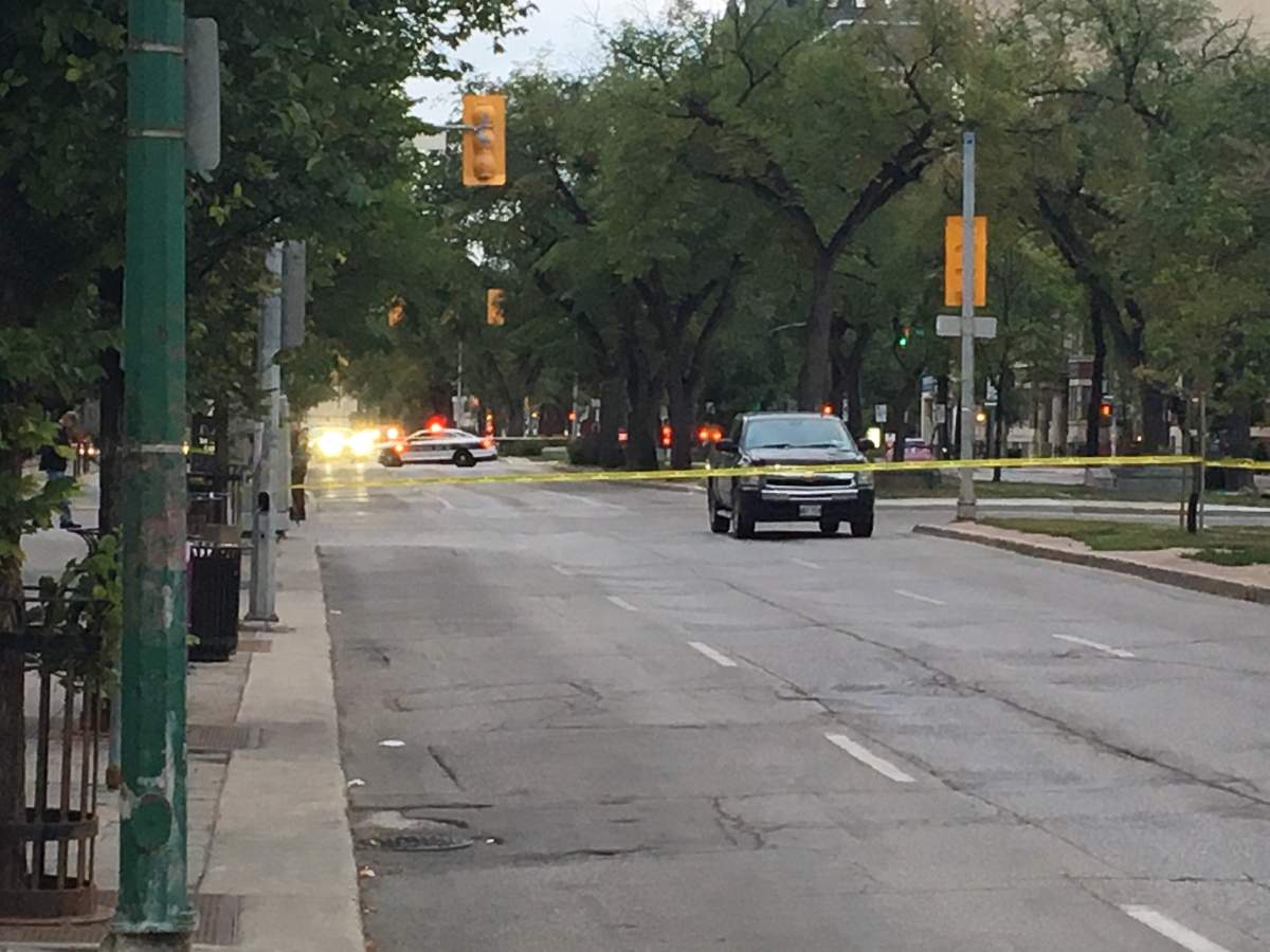 A Wednesday morning crash shut down parts of Carlton Street and Broadway Avenue.
