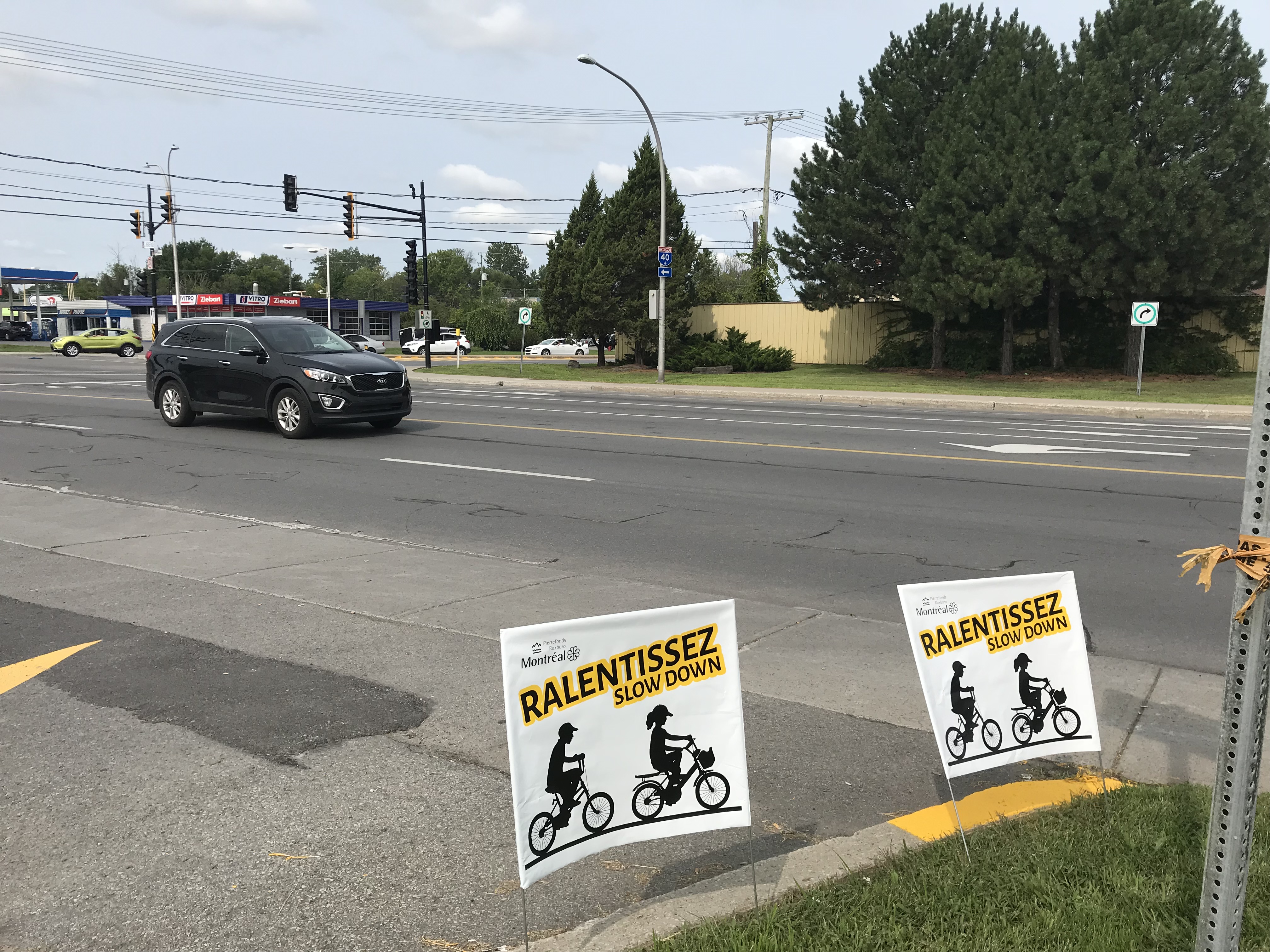 Road safety campaign in Pierrefonds encourages drivers to slow down ...