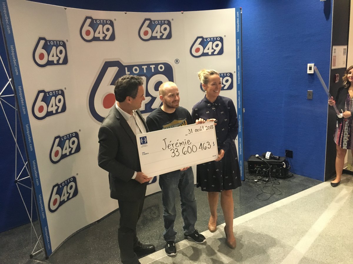 A 23 year old from Bas-Saint-Laurent has become a multi-millionaire, literally overnight.

Jérémie Gagnon is the winner of a $33 million dollar 6/49 jackpot. .