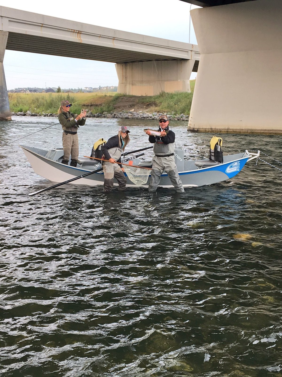 Fly-fishing with Shaw Charity Classic defending champion Scott McCarron ...