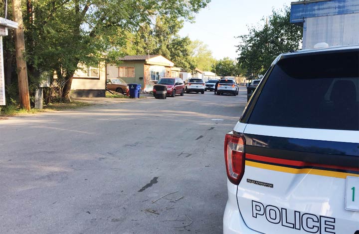 Police are were called to an injured person in Saskatoon’s Sutherland neighbourhood Wednesday morning.