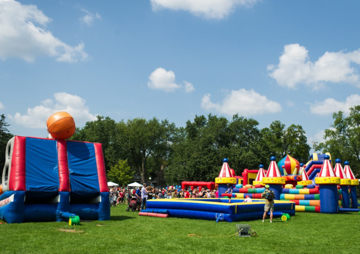 Kidspark will offer inflatable toys and a whole host of other fun activities at Victoria Park Sunday. 