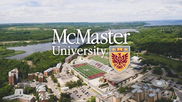 McMaster University is among the top-three most mentioned on Twitter.
