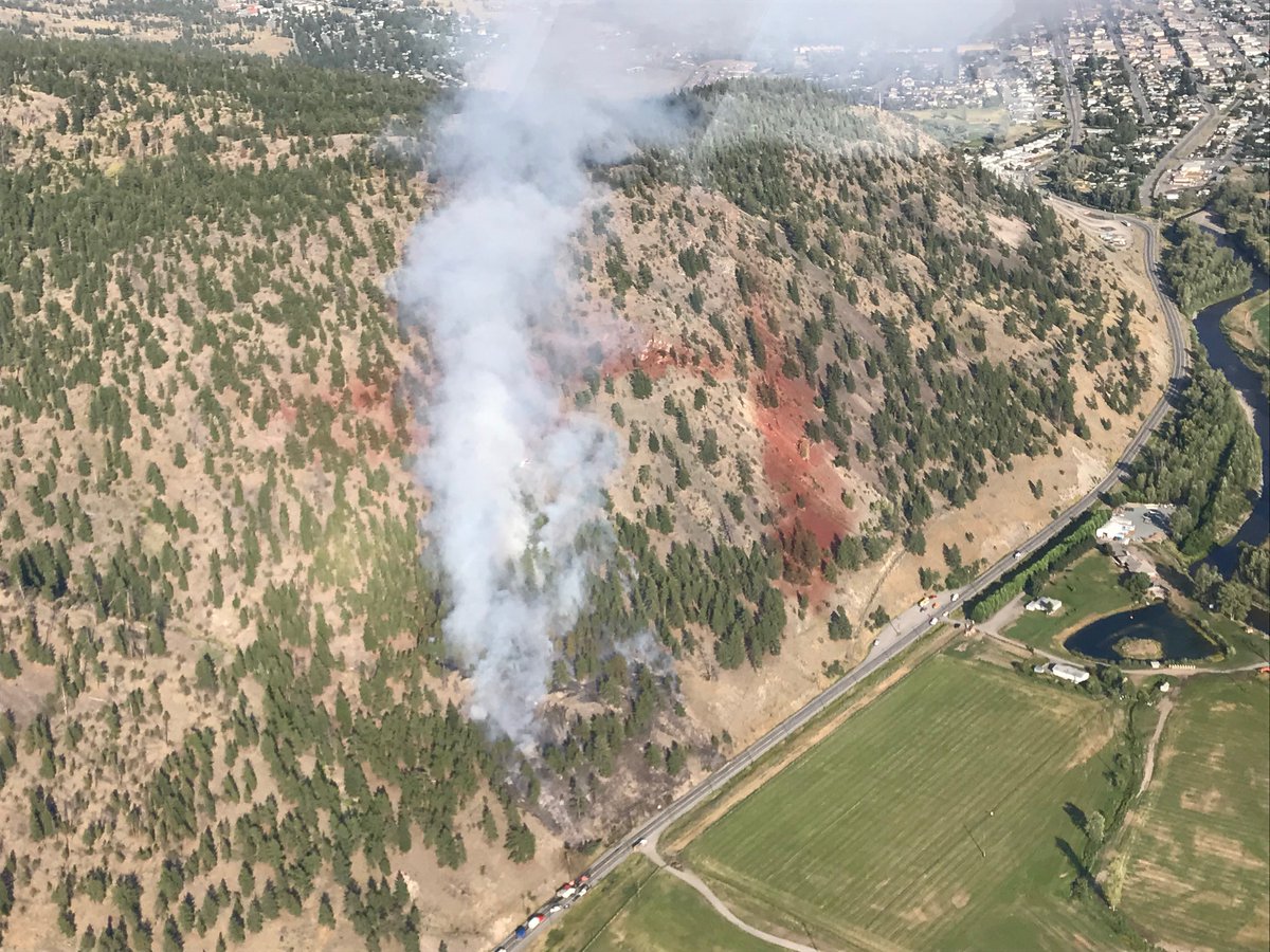 Merritt Wildfire Caused By Tree Blown Onto Power Lines: Residents ...