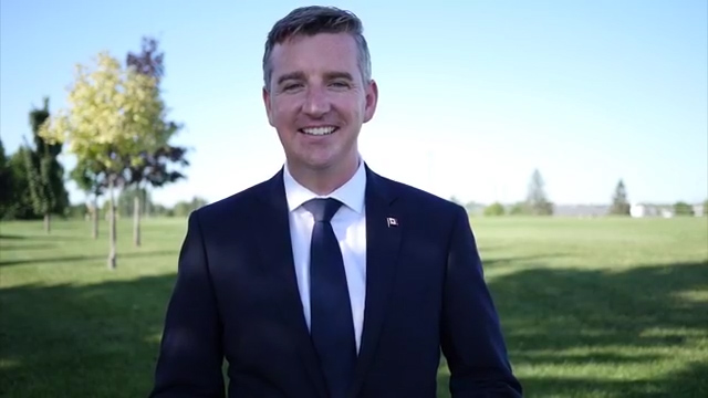 Micahel Barrett won the Conservative nomination bid for Leeds - Grenville - Thousand Islands and Rideau Lakes on Saturday.