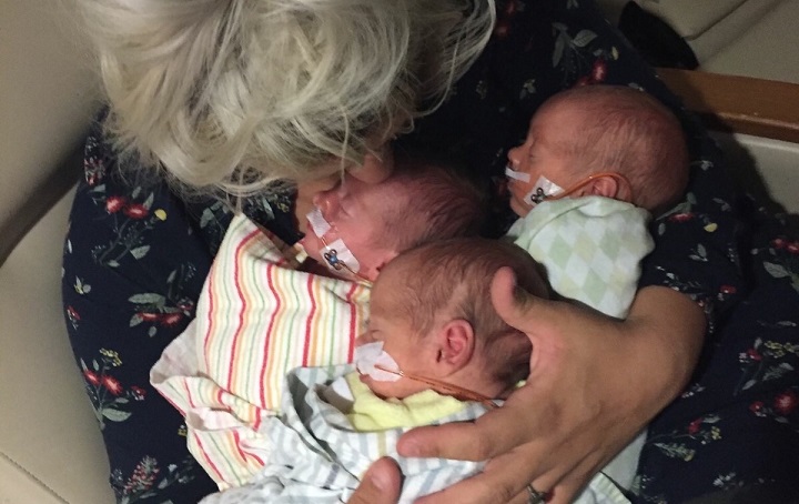 Danielle Johnston recently made national headlines with the heroic births of her triplet babies Karlee, Jack, and Liam.