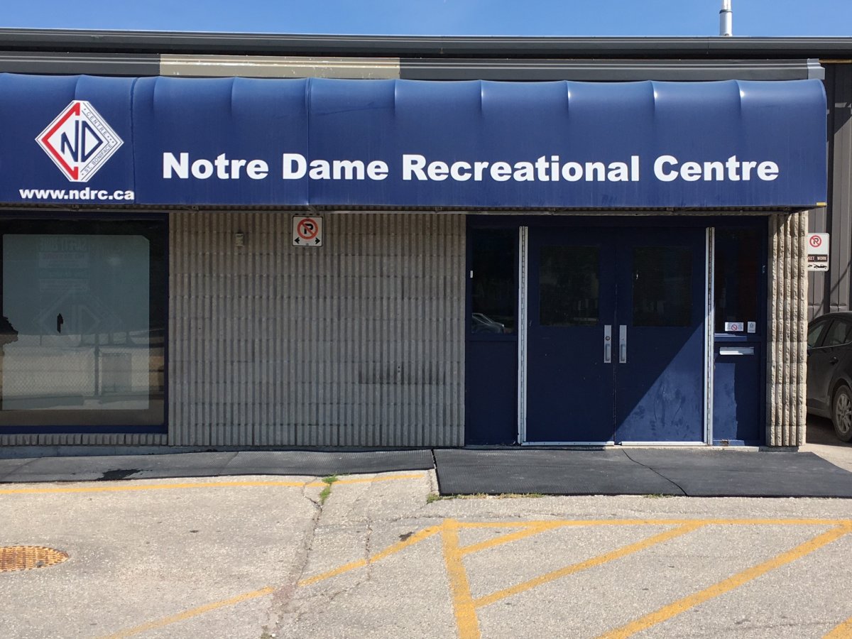 Notre Dame Recreational Centre.