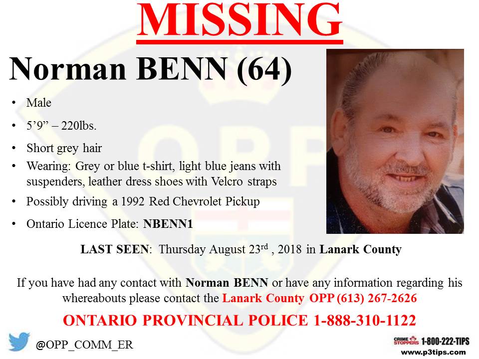 Missing Lanark County Man - image