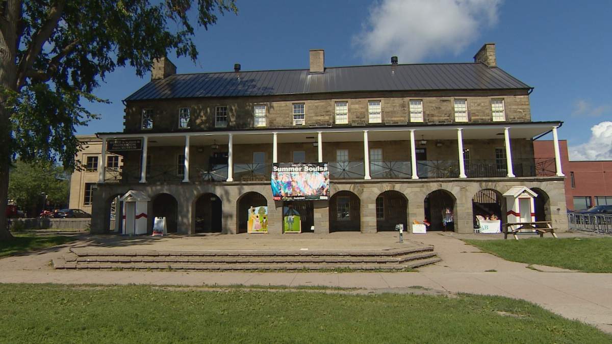 Officers' Square is seen on August 24, 2018.