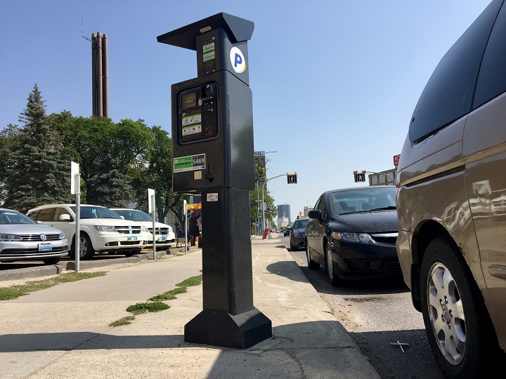 The parking meters went missing from the Exchange District and the Health Sciences Centre between June 27 and Aug. 17.