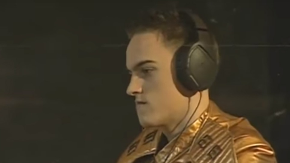 Canadian Guillaume Patry is shown at a ‘StarCraft: Brood War’ tournament in South Korea in 2000, in this image from video.