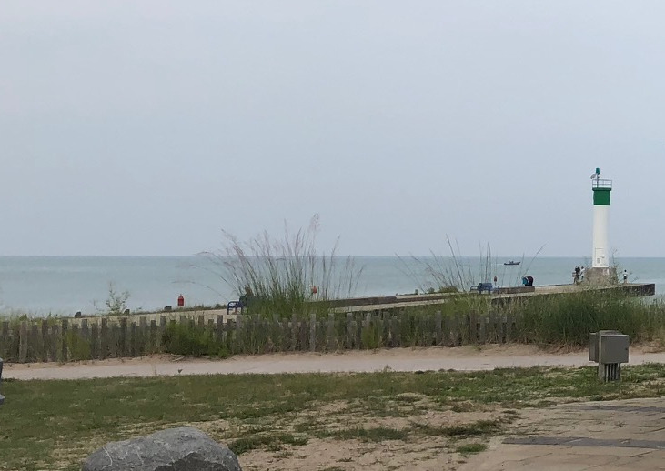 Two or three times a week mayor Bill Weber will head out to the pier to take in the sunset.