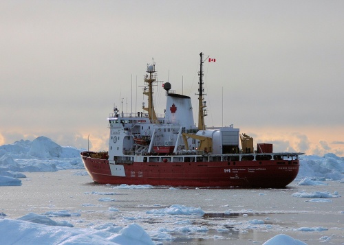 The CCGS Pierre Radisson.