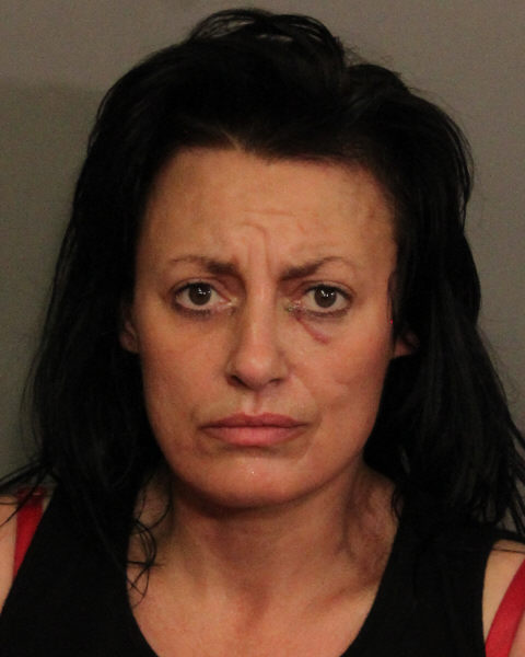 Nicole Dawn Loewen, 46, arrested and charged in connection to armed robbery in Gibbons, Alta., Aug. 13, 2018. 