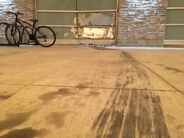 A car was deliberately crashed into a Safeway grocery store in Sherwood Park early Wednesday morning. Aug, 15, 2018.