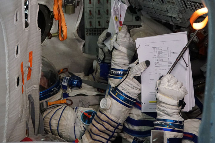 Canadian astronaut David Saint-Jacques, training at the Yuri Gagarin Cosmonaut Training Center in Moscow Oblast, Russia. Jeff Semple/Global News