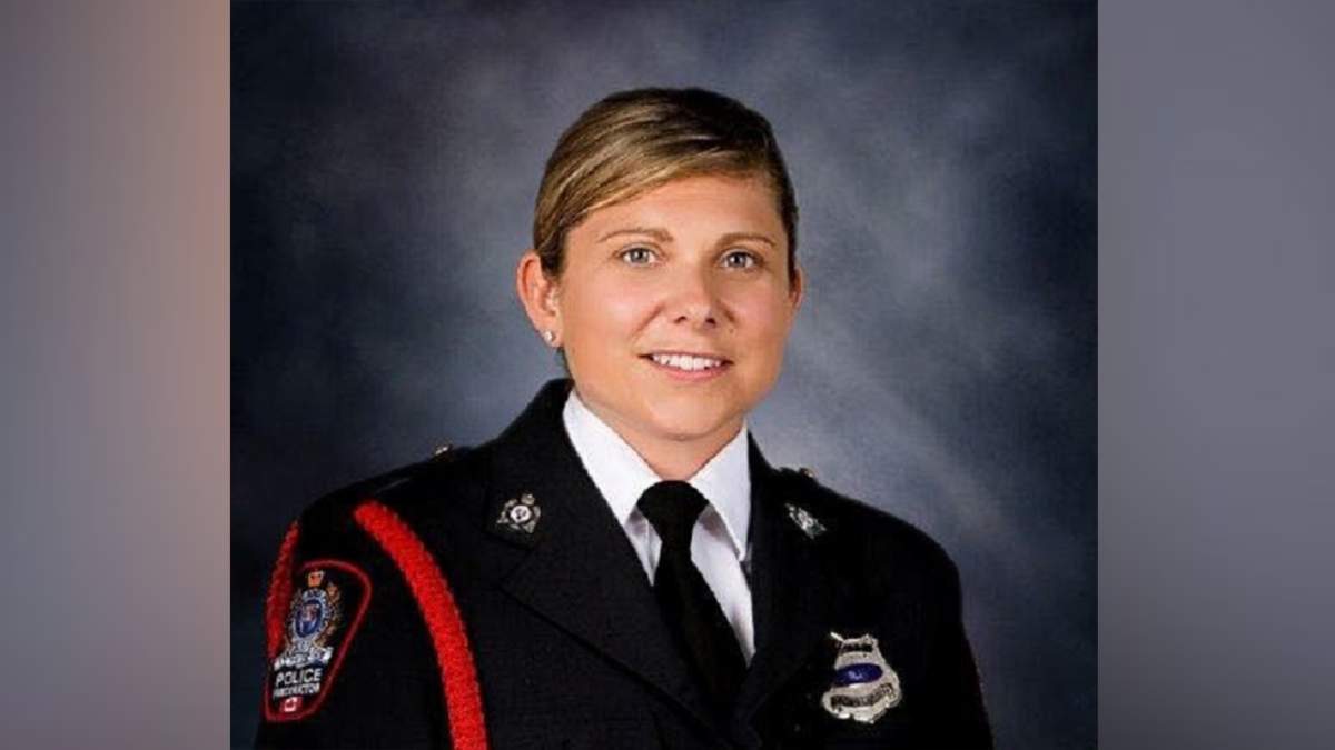 Sara Burns was identified Friday as one of two officers that was killed in a Fredericton-area shooting.