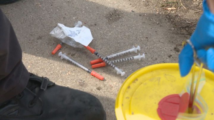 More than 4,600 syringes have been picked up off Saskatoon streets so far in 2018.