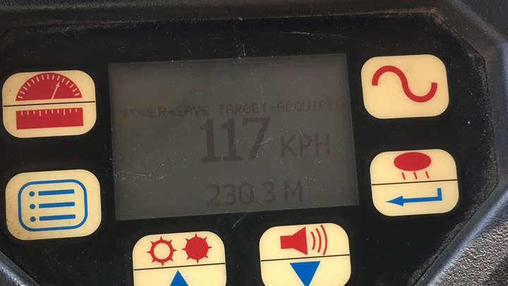 Saskatoon police caught a man doing 117 km/h on Claypool Drive on Aug. 9, 2018.