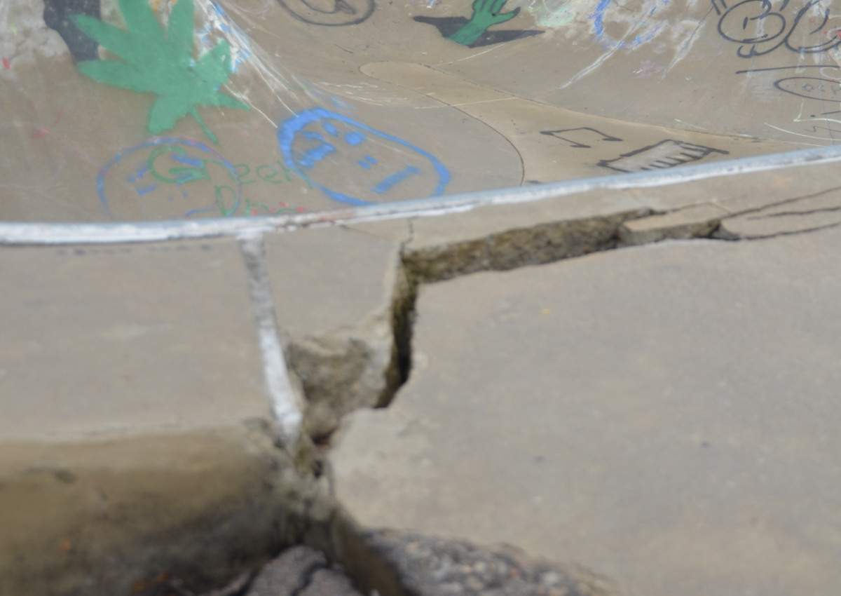 City officials noticed the issue during a routine inspection in April.