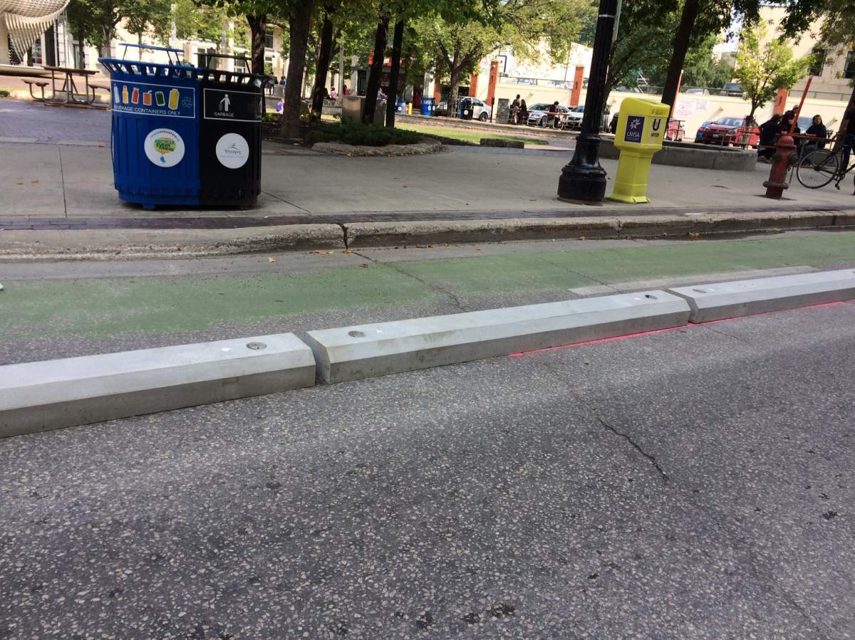 An adjustable curb pilot program is being expanded. 