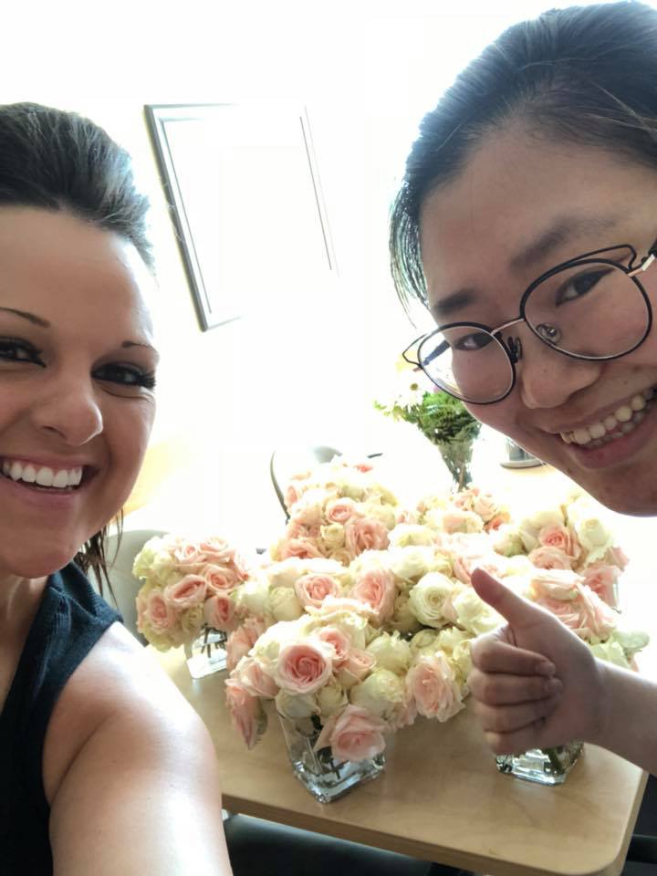 Colleen Shalley and Fei Sun started The Bleeding Heart Project.