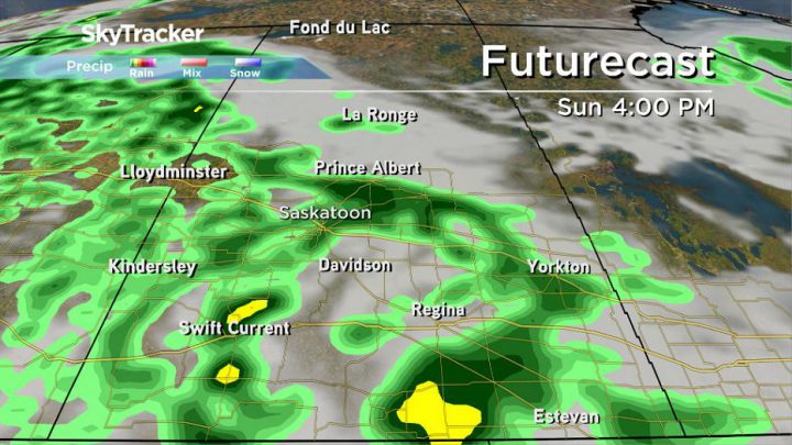 It will be a cool and cloudy weekend with a chance of rain in Saskatoon's weather forecast. 