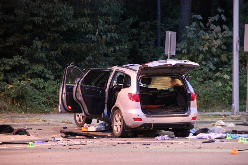 Two women dead after multi-vehicle crash in Surrey - image