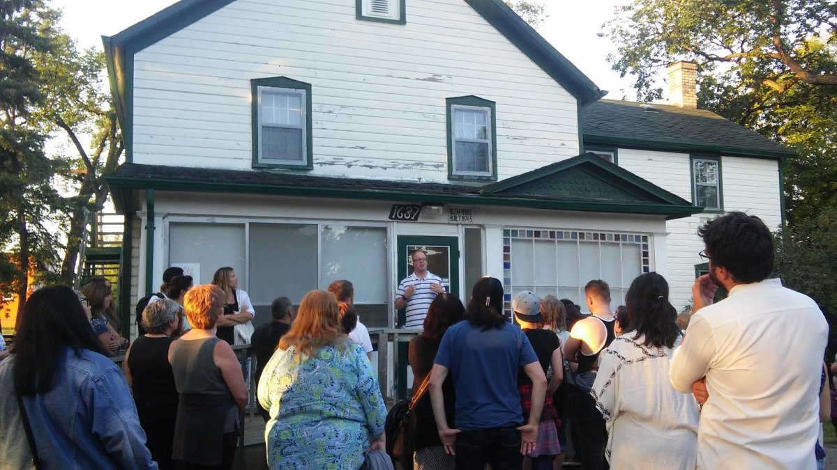 A haunted walking tour is taking to the streets of Winnipeg.