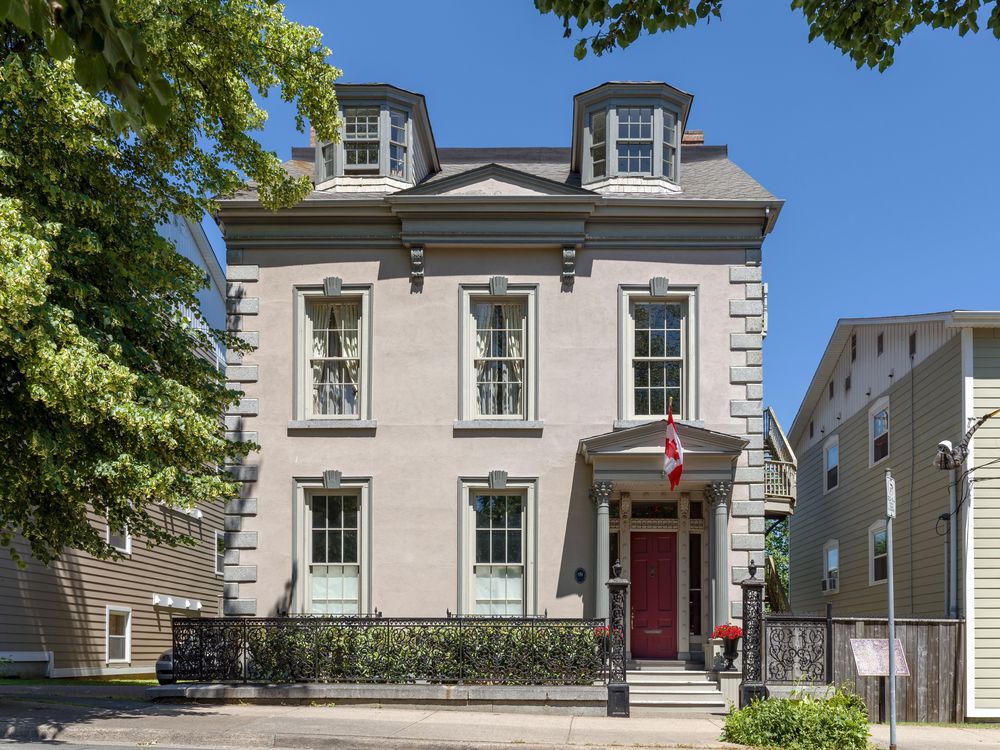The three-storey Brunswick Street house, built in the 1850s, is 3,667 square feet.