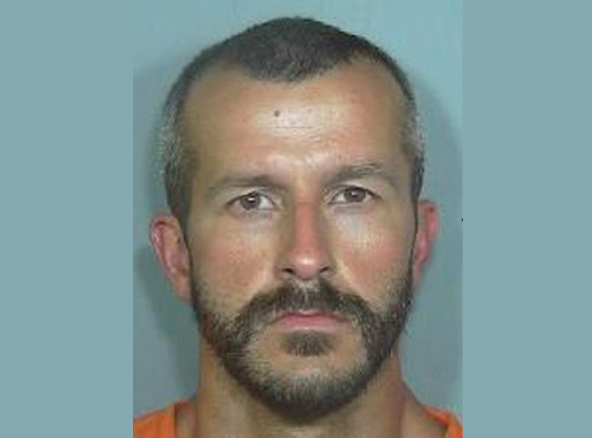 This booking photo from the Weld County Sheriff’s Office shows Chris Watts, who has been arrested in connection with his missing wife and two daughters.