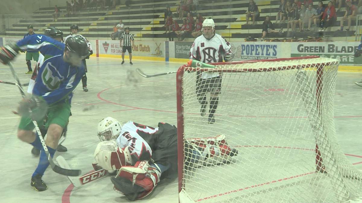 The Canadian National Ball Hockey Championships are being held in Winnipeg this week and are dedicated to former Humboldt Broncos captain Logan Schatz.