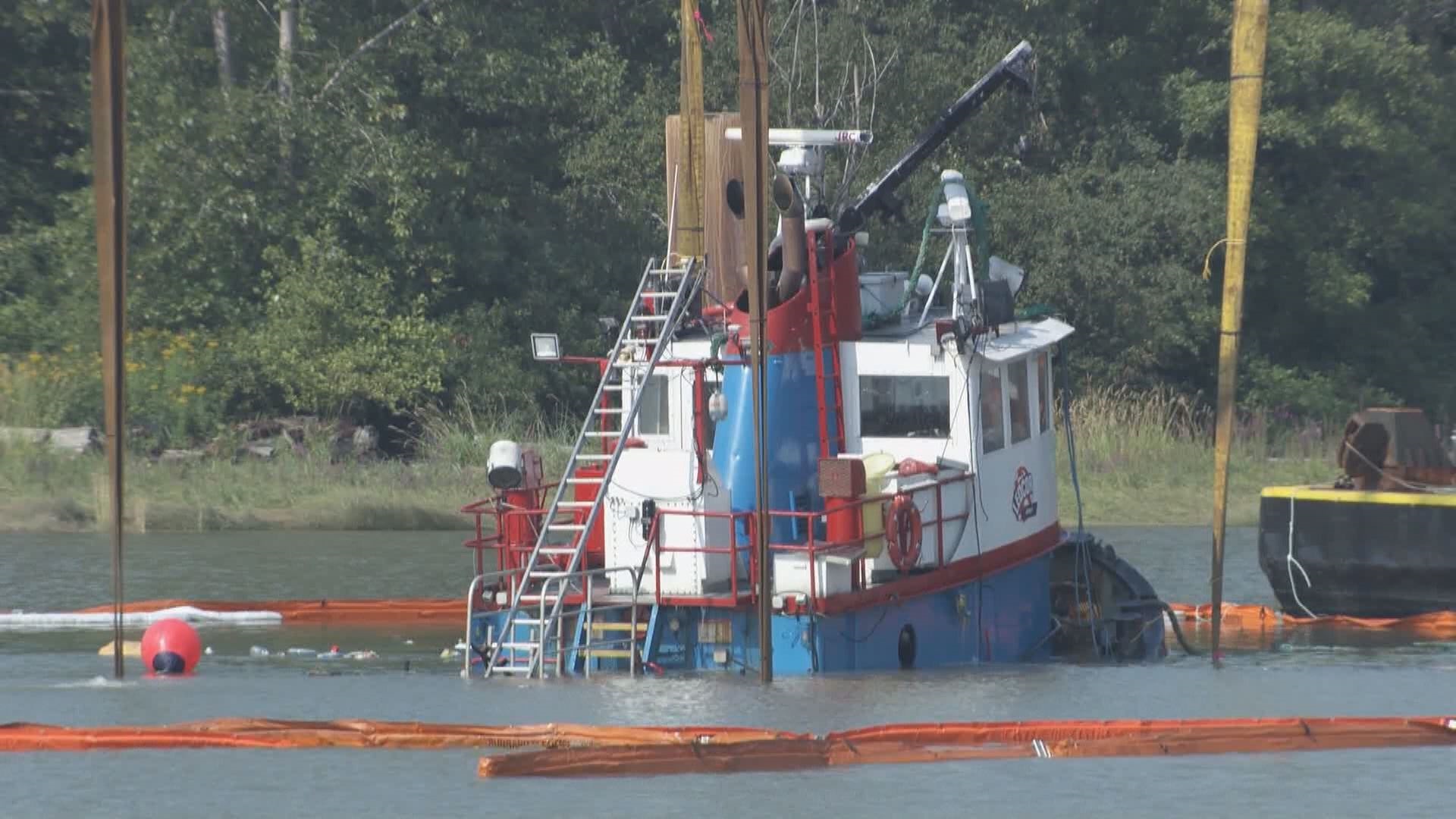 Transportation Safety Board to investigate sunken tug in B.C.'s