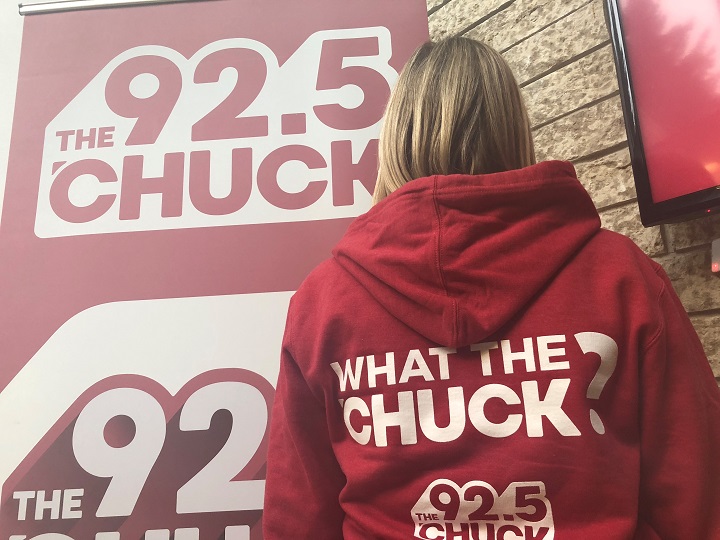 92.5 The 'Chuck launched in Edmonton on Aug. 3, 2018.