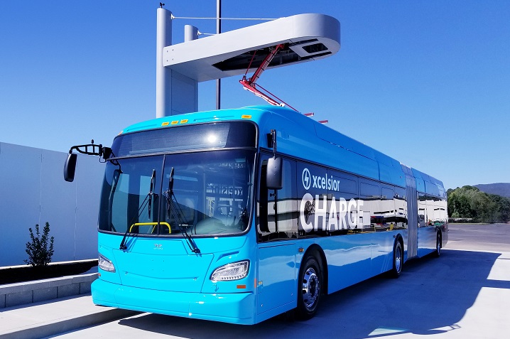 The slow-charging buses will be built by the Winnipeg-based company New Flyer Industries Canada ULC for a grand total of $43.2 million. Tuesday, Aug. 21, 2018.