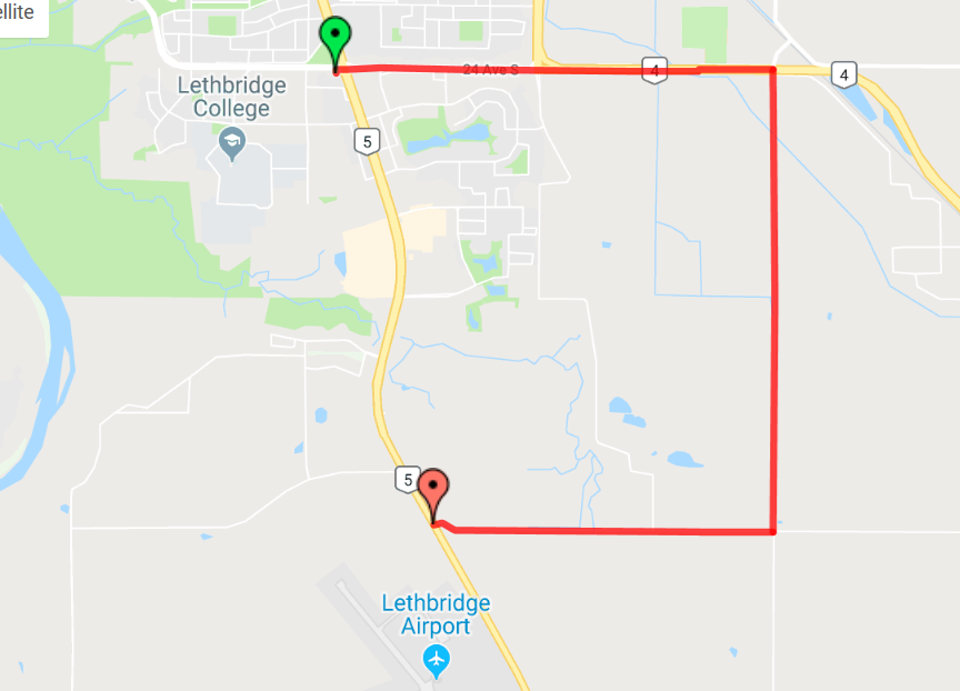 Roads in the area were closed and detours put in place as police investigated.