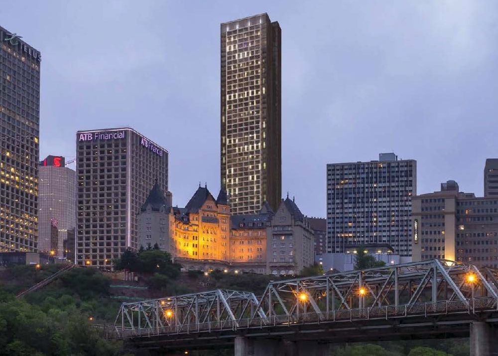 The tower proposed for 9955 Jasper Avenue.