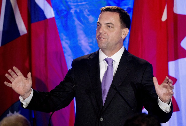 Former Ontario Progressive Conservative leader and current OREA chief executive Tim Hudak on Thursday, June 12, 2014. 