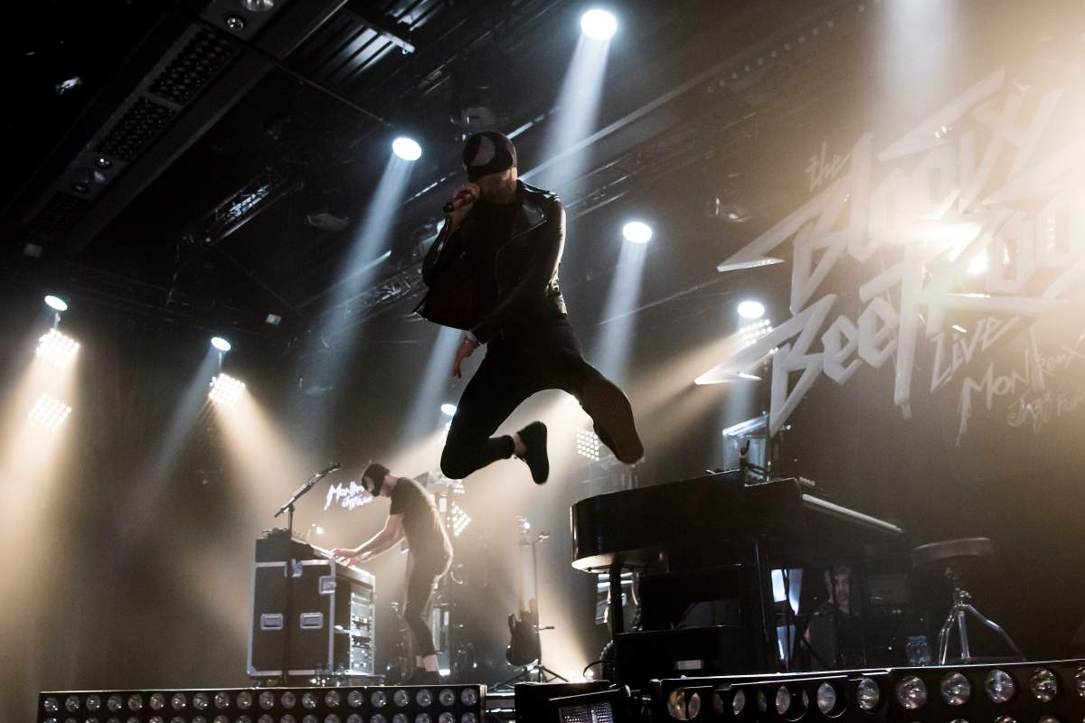 Bob Rifo from The Bloody Beetroots during the 51st Montreux Jazz Festival, in Montreux, Switzerland. July 14, 2017.