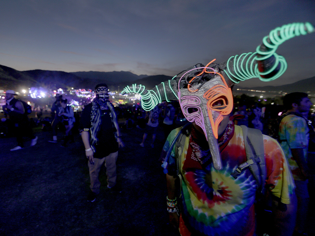 Nocturnal Wonderland music festival at Glen Helen Regional Park in San Bernardino, Calif.