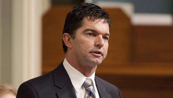 Guy Leclair tables a legislation Friday, December 3, 2010 at the legislature in Quebec City. Leclair, a PQ candidate and outgoing Beauharnois MP, announced that he is withdrawing his candidacy for the Quebec provincial election. Thursday, Sept. 6, 2018.